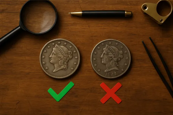 Estudo Comparativo de Autenticidade: Como Saber se uma Moeda Rara é Verdadeira ou Falsificada