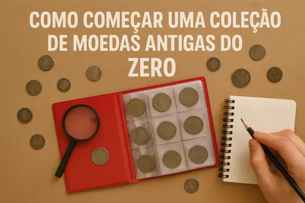 Como Começar uma Coleção de Moedas Antigas do Zero: O Guia Definitivo do Caçador de Troco