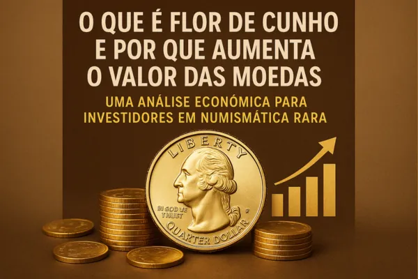 O Que É Flor de Cunho e Por Que Aumenta o Valor das Moedas: Uma Análise Econômica para Investidores em Numismática Rara