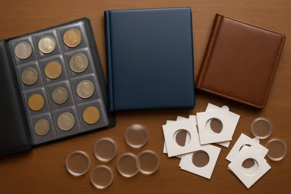 Melhores Álbuns e Cápsulas para Guardar Moedas Raras: O Guia Didático para o Iniciante Cauteloso