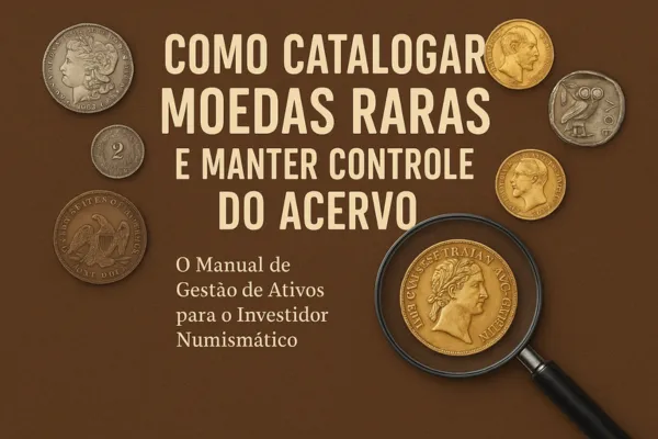 Como Catalogar Moedas Raras e Manter Controle do Acervo: O Manual de Gestão de Ativos para o Investidor Numismático
