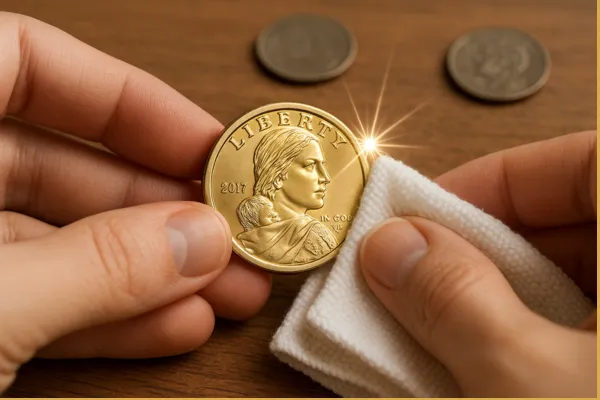 Como Limpar Moedas Sem Remover o Brilho Original