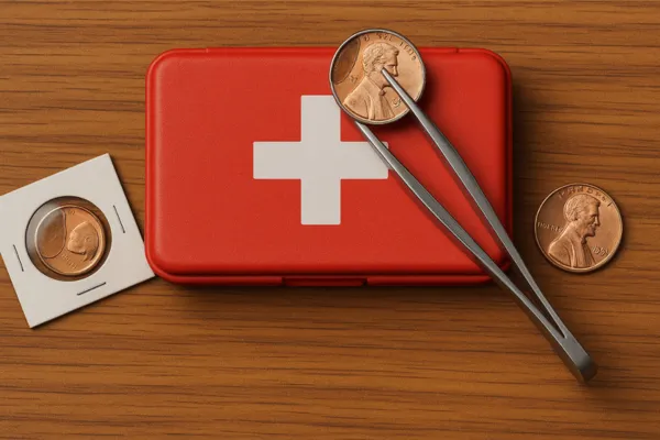 Manual de Primeiros Socorros Numismáticos: Como Conservar Moedas de Erro Sem Perder Valor de Mercado