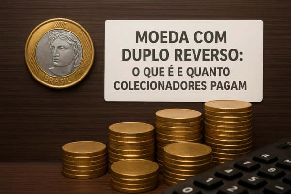 Moeda com Duplo Reverso: O Que É e Quanto Colecionadores Pagam